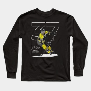 patrice bergeron outline Long Sleeve T-Shirt